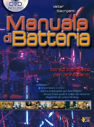 Cover: 9788850715947 | Manuale di Batteria | Valter Sacripanti | I Manuali (Carisch)