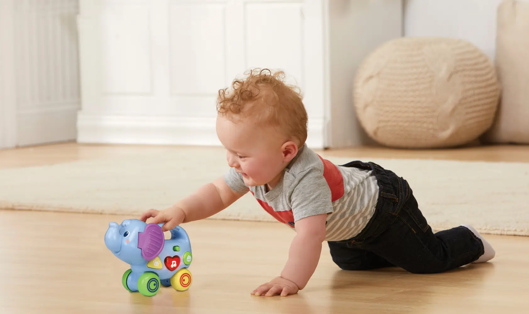 Bild: 3417765136047 | Kleiner Schiebe-Elefant | 80-513604 | Deutsch | 2022 | Vtech