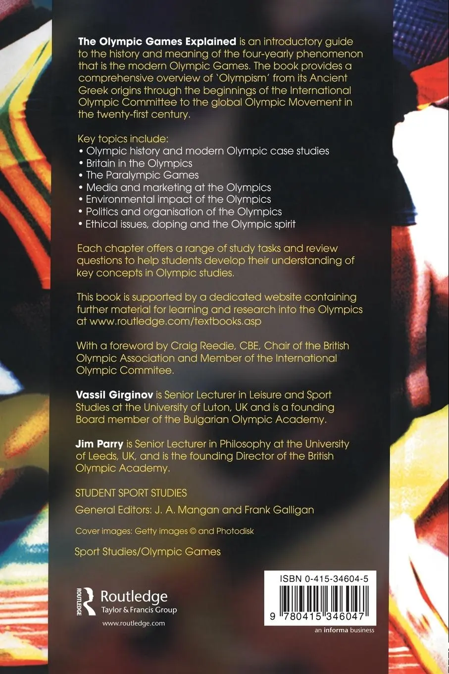 Rückseite: 9780415346047 | The Olympic Games Explained | Jim Parry (u. a.) | Taschenbuch | 2005