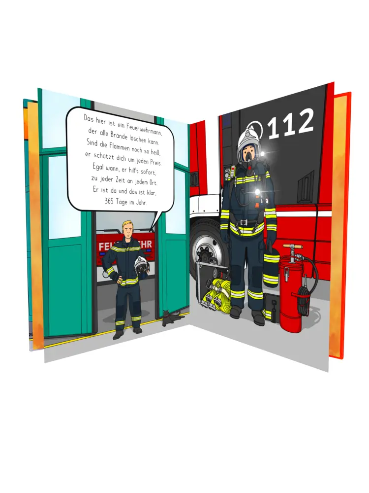 Bild: 9783038306047 | Liebe Kinder seht mal her, all' das macht die Feuerwehr - Auflage...