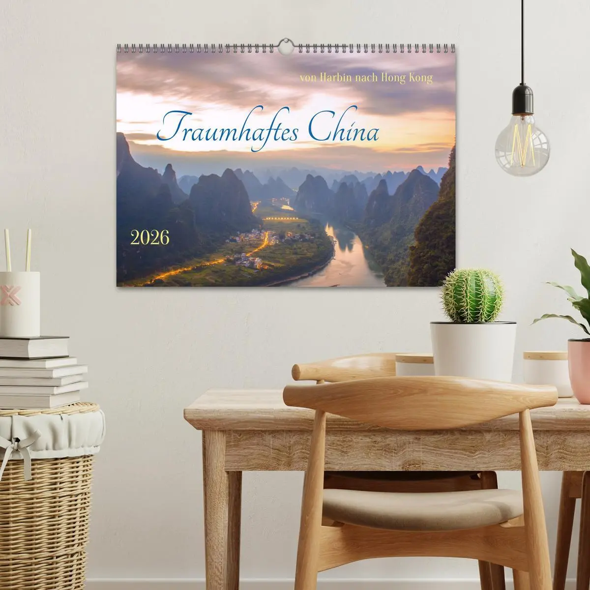 Bild: 9783457486047 | Traumhaftes China (Wandkalender 2026 DIN A3 quer), CALVENDO...