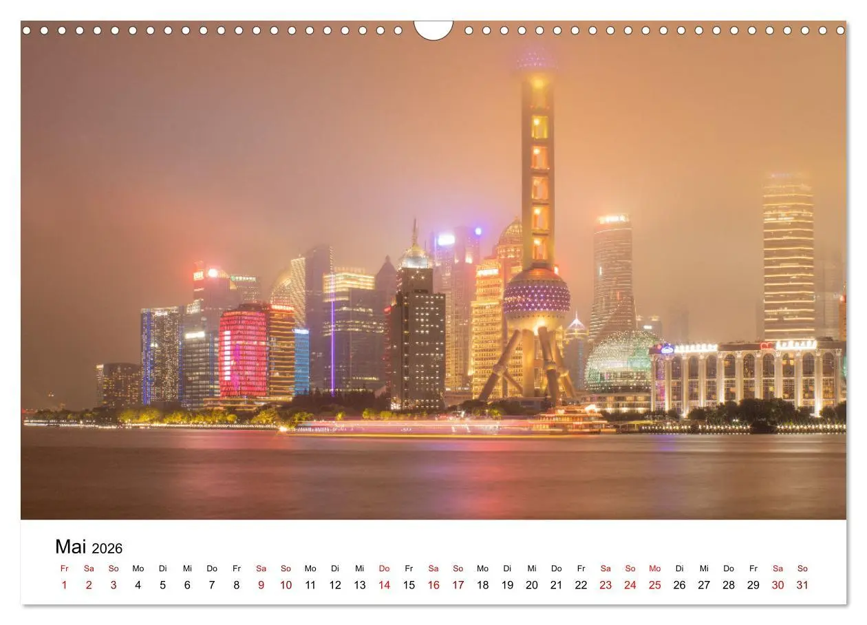 Bild: 9783457486047 | Traumhaftes China (Wandkalender 2026 DIN A3 quer), CALVENDO...