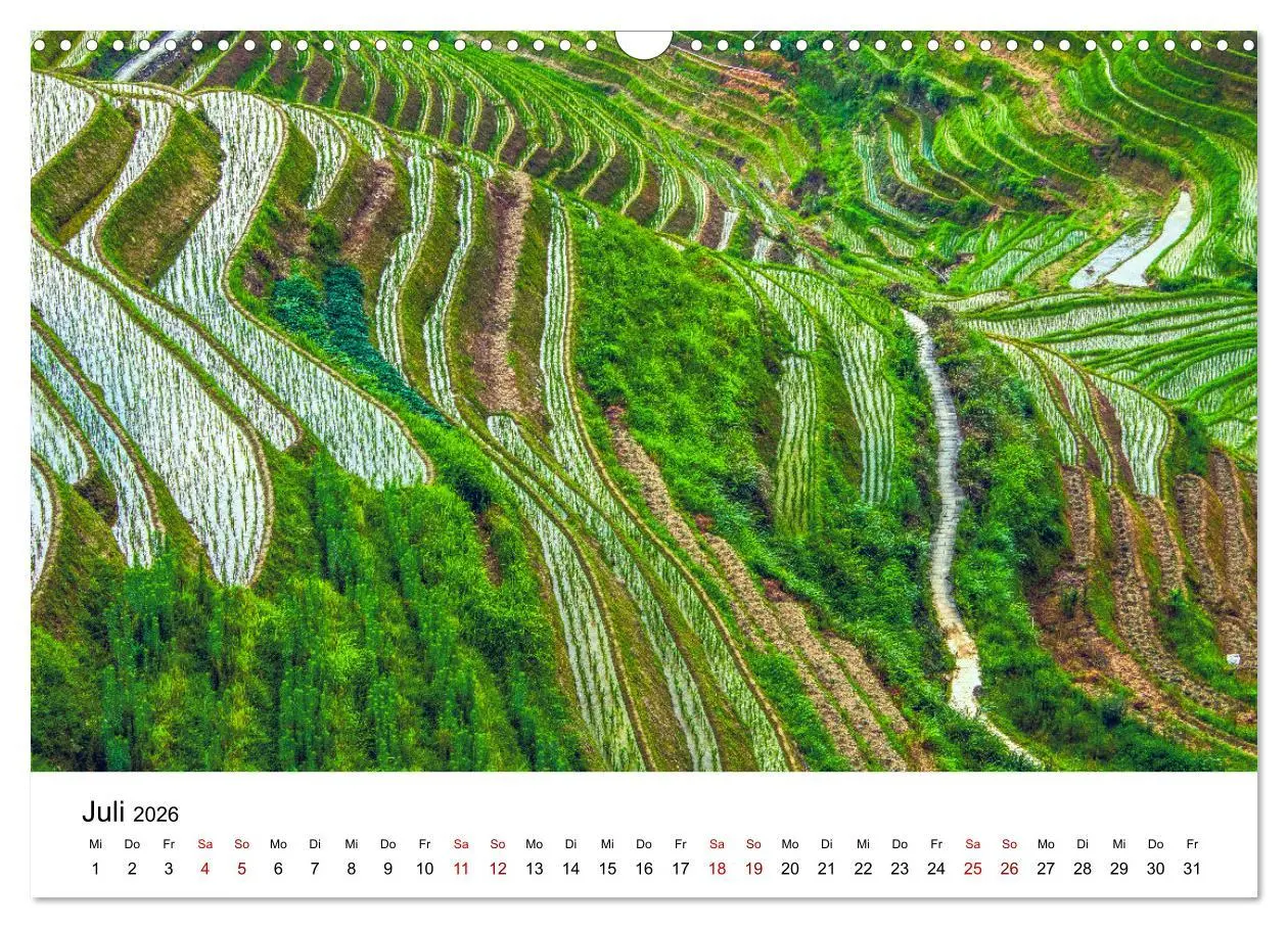 Bild: 9783457486047 | Traumhaftes China (Wandkalender 2026 DIN A3 quer), CALVENDO...