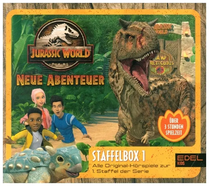 Cover: 4029759156147 | Staffelbox 1 | Jurassic World-Neue Abenteuer | Audio-CD | 1 CD | 2021