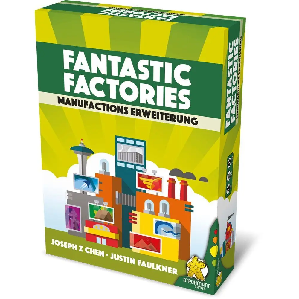 Cover: 4270001356147 | Fantastic Factories: Manufactions (Erweiterung) | Chen (u. a.) | Spiel