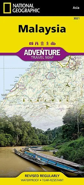 Cover: 9781566956147 | Malaysia Map | National Geographic Maps | (Land-)Karte | Englisch