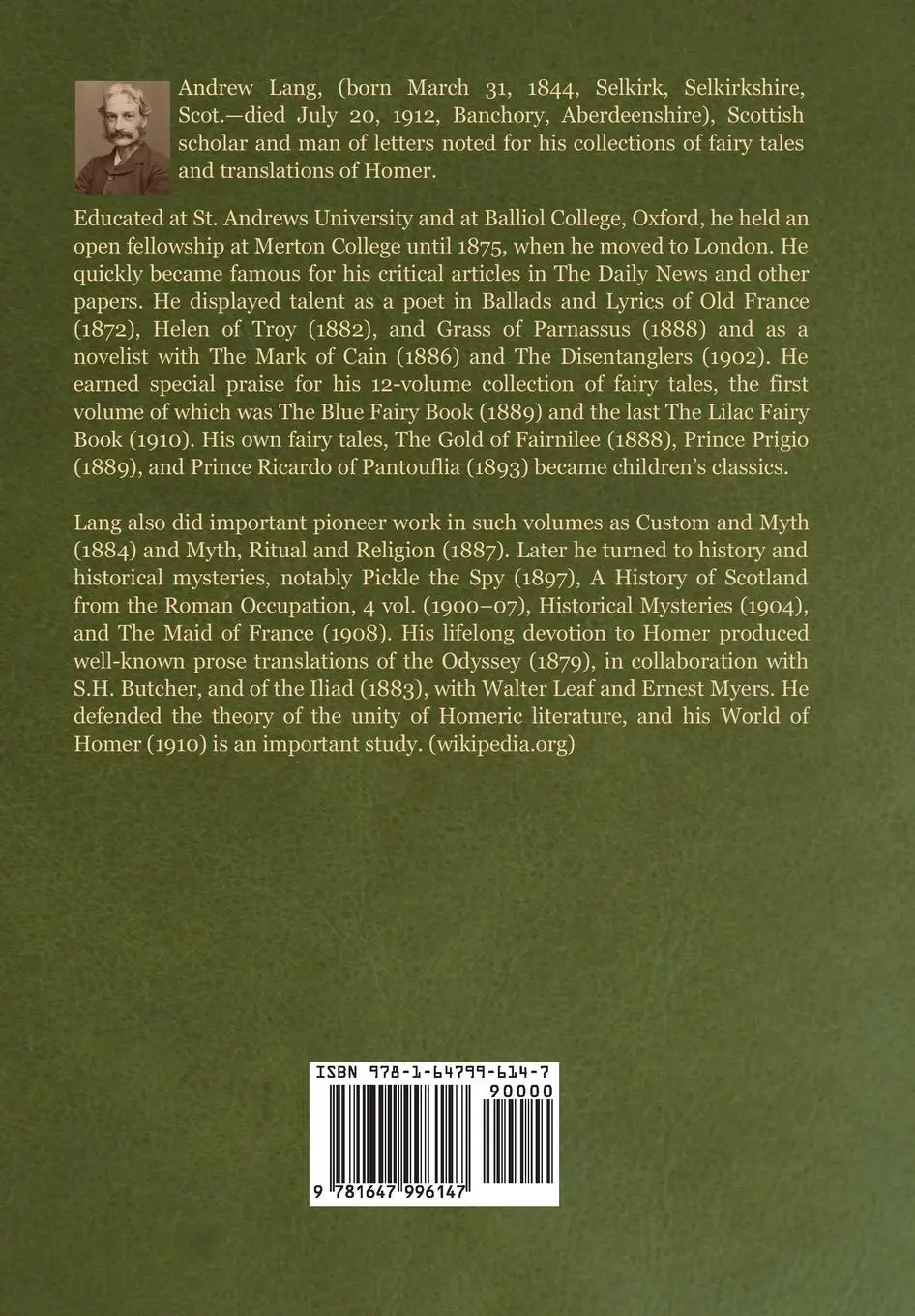 Rückseite: 9781647996147 | The Making of Religion | Andrew Lang | Buch | Englisch | 2020