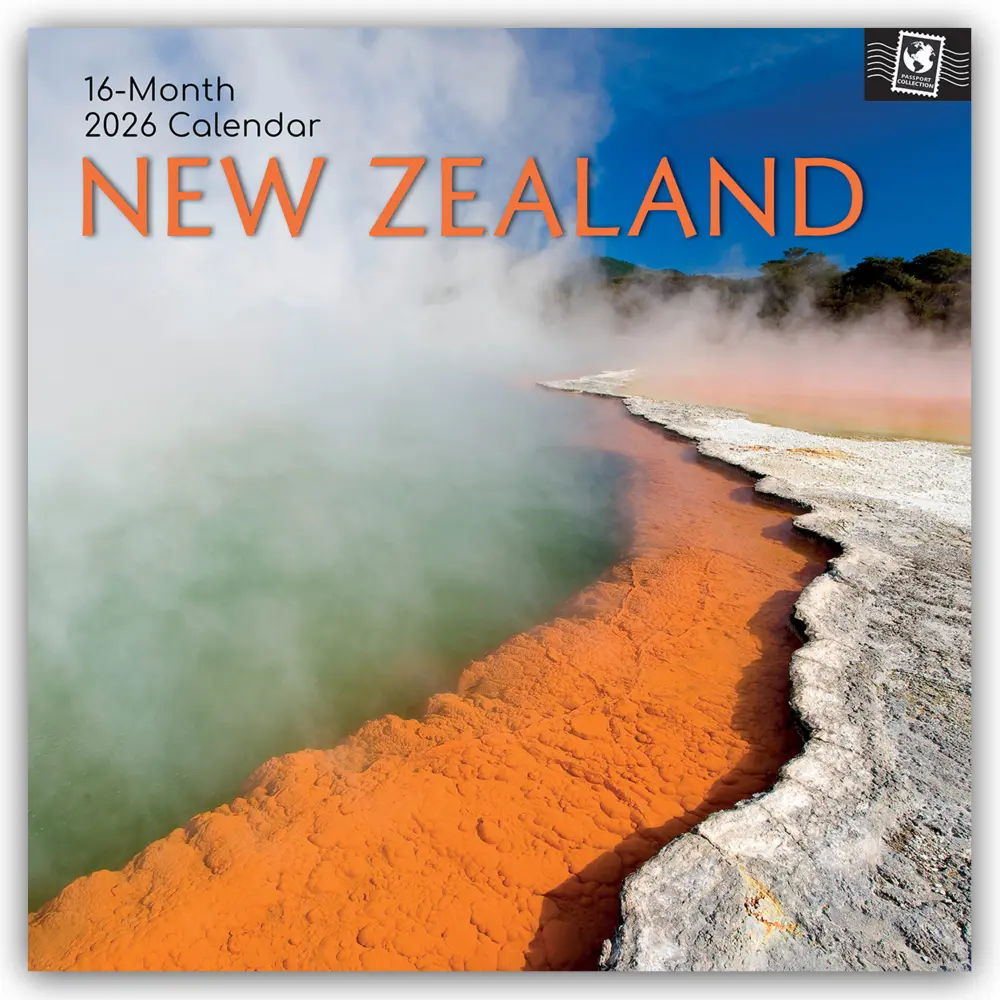 Cover: 9781836226147 | New Zealand - Neuseeland 2026 - 16-Monatskalender | Ltd | Kalender