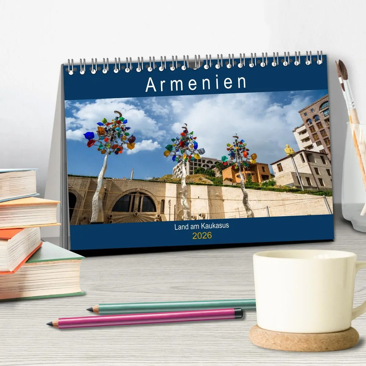 Bild: 9783457616147 | Armenien - Land am Kaukasus (Tischkalender 2026 DIN A5 quer),...