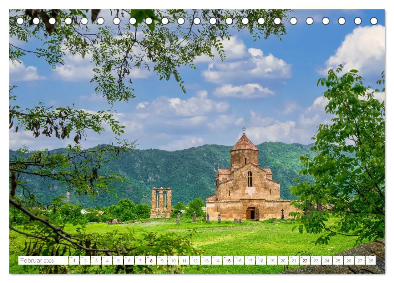 Bild: 9783457616147 | Armenien - Land am Kaukasus (Tischkalender 2026 DIN A5 quer),...