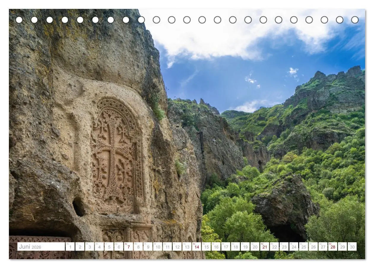 Bild: 9783457616147 | Armenien - Land am Kaukasus (Tischkalender 2026 DIN A5 quer),...
