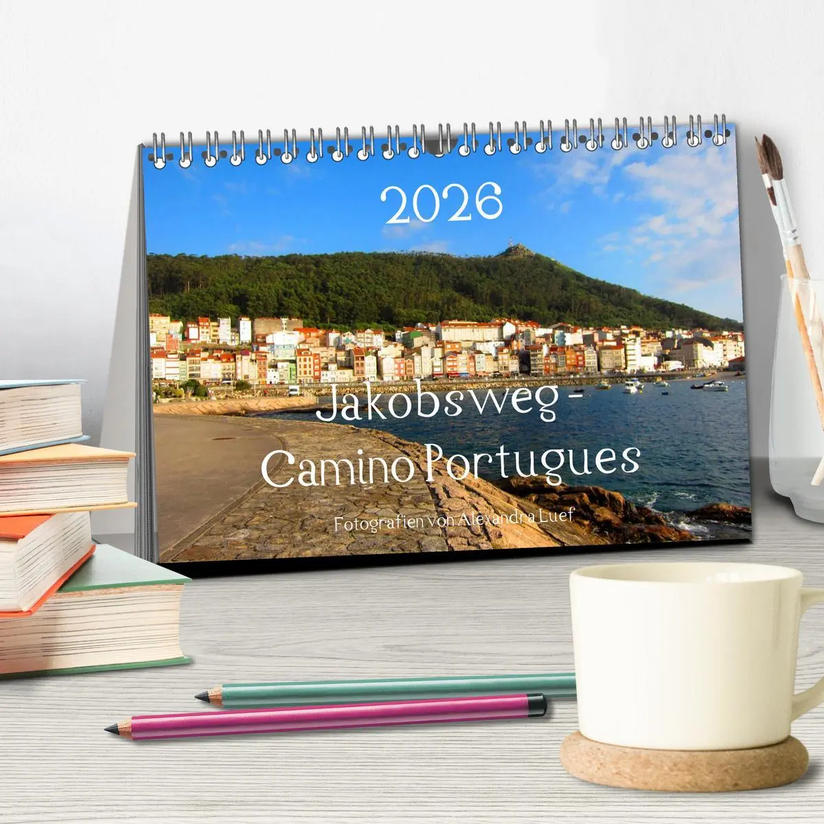 Bild: 9783516016147 | Jakobsweg - Camino Portugues (Tischkalender 2026 DIN A5 quer),...