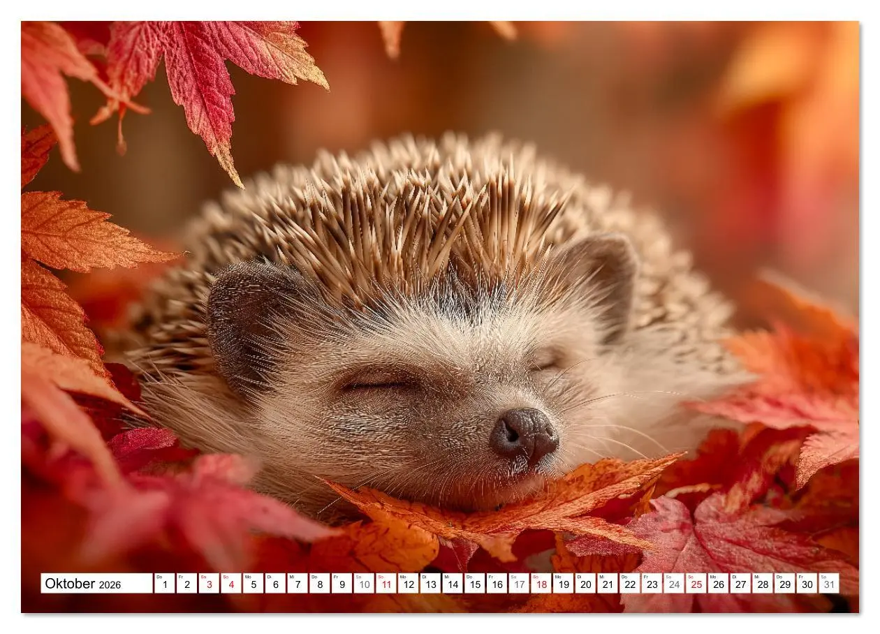 Bild: 9783516636147 | GUTE NACHT - Schlafende Tiere, traumhaft schön (Wandkalender 2026...