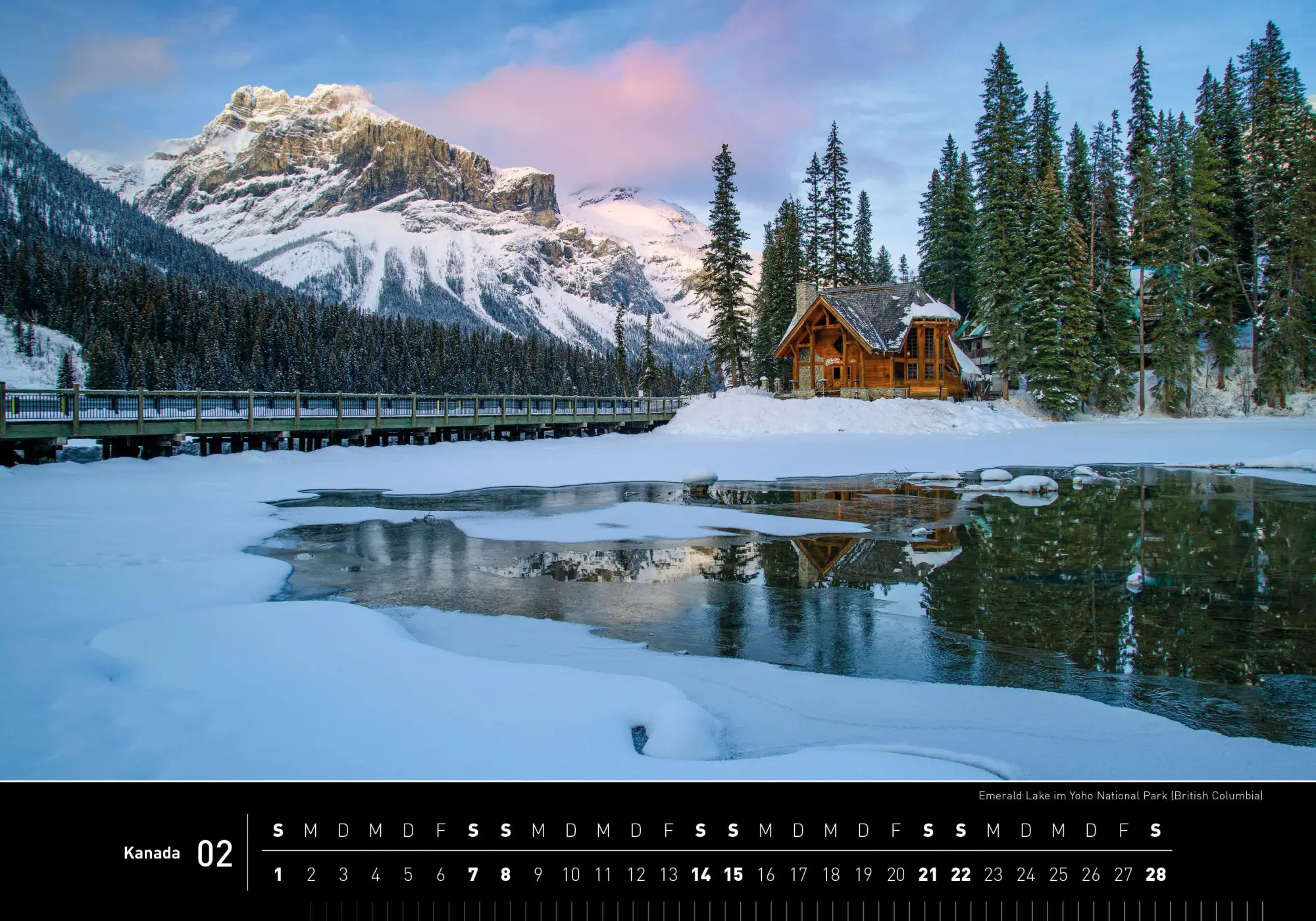 Bild: 9783968556147 | Kanada Premiumkalender 2026 | Christian Heeb | Kalender | 14 S. | 2026