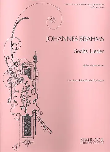 Cover: 9790221116147 | 6 Songs | David Geringas_Norbert Salter | Buch | EAN 9790221116147