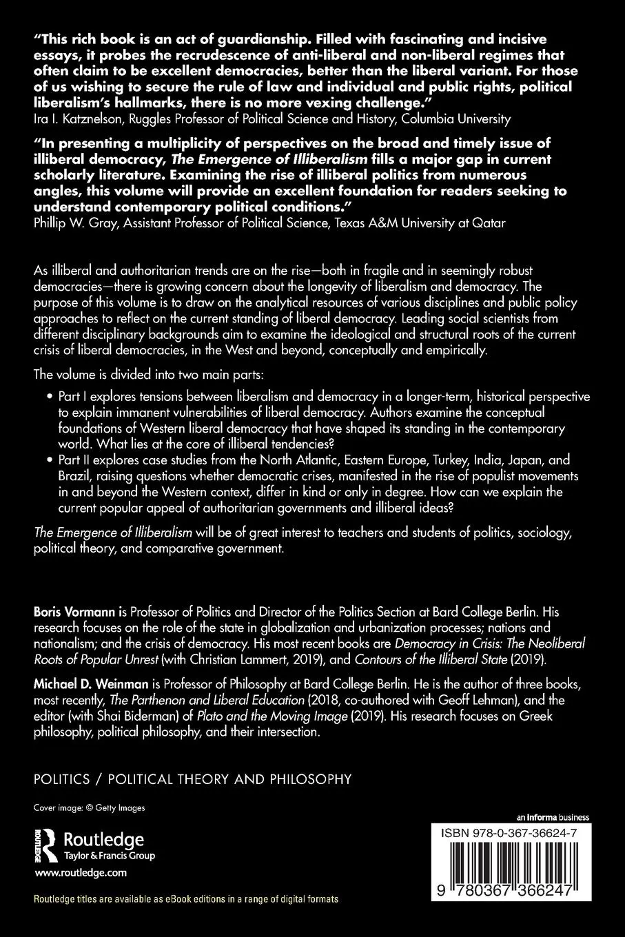 Rückseite: 9780367366247 | The Emergence of Illiberalism | Understanding a Global Phenomenon