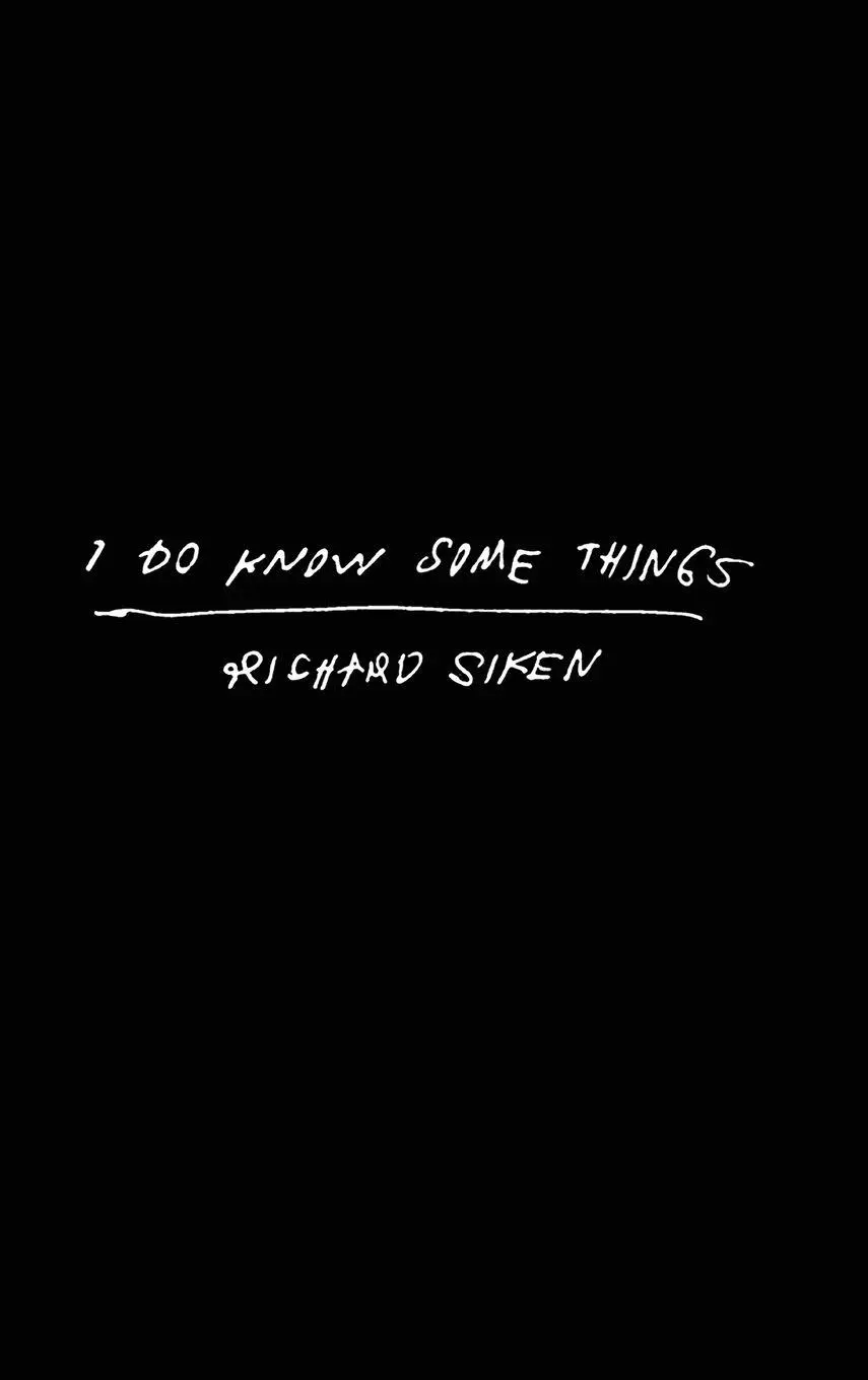 Cover: 9781556596247 | I Do Know Some Things | Richard Siken | Buch | Englisch | 2025
