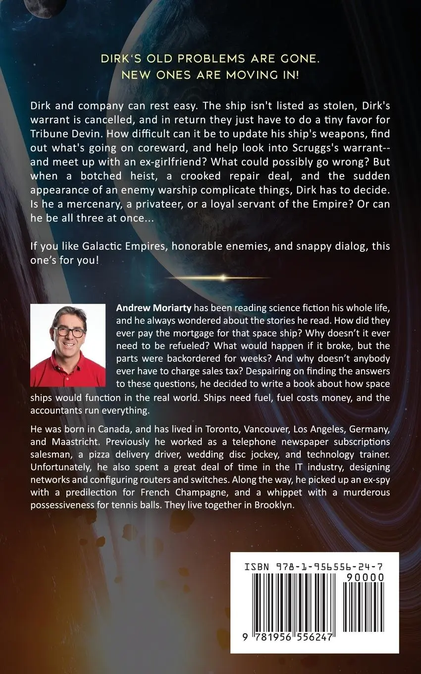 Rückseite: 9781956556247 | Imperial Privateer | Decline and Fall of the Galactic Empire Book 5