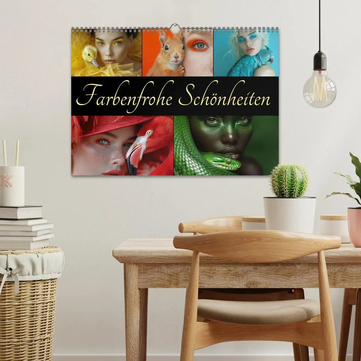 Bild: 9783457396247 | Farbenfrohe Schönheiten (Wandkalender 2026 DIN A3 quer), CALVENDO...