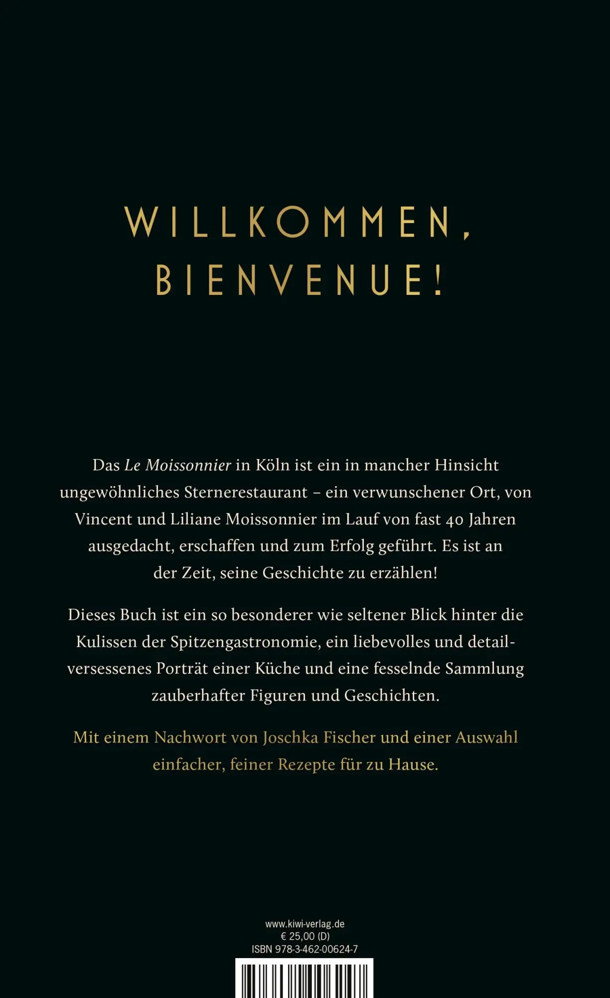 Rückseite: 9783462006247 | Ein Tisch am Fenster | Geschichten aus einem besonderen Restaurant