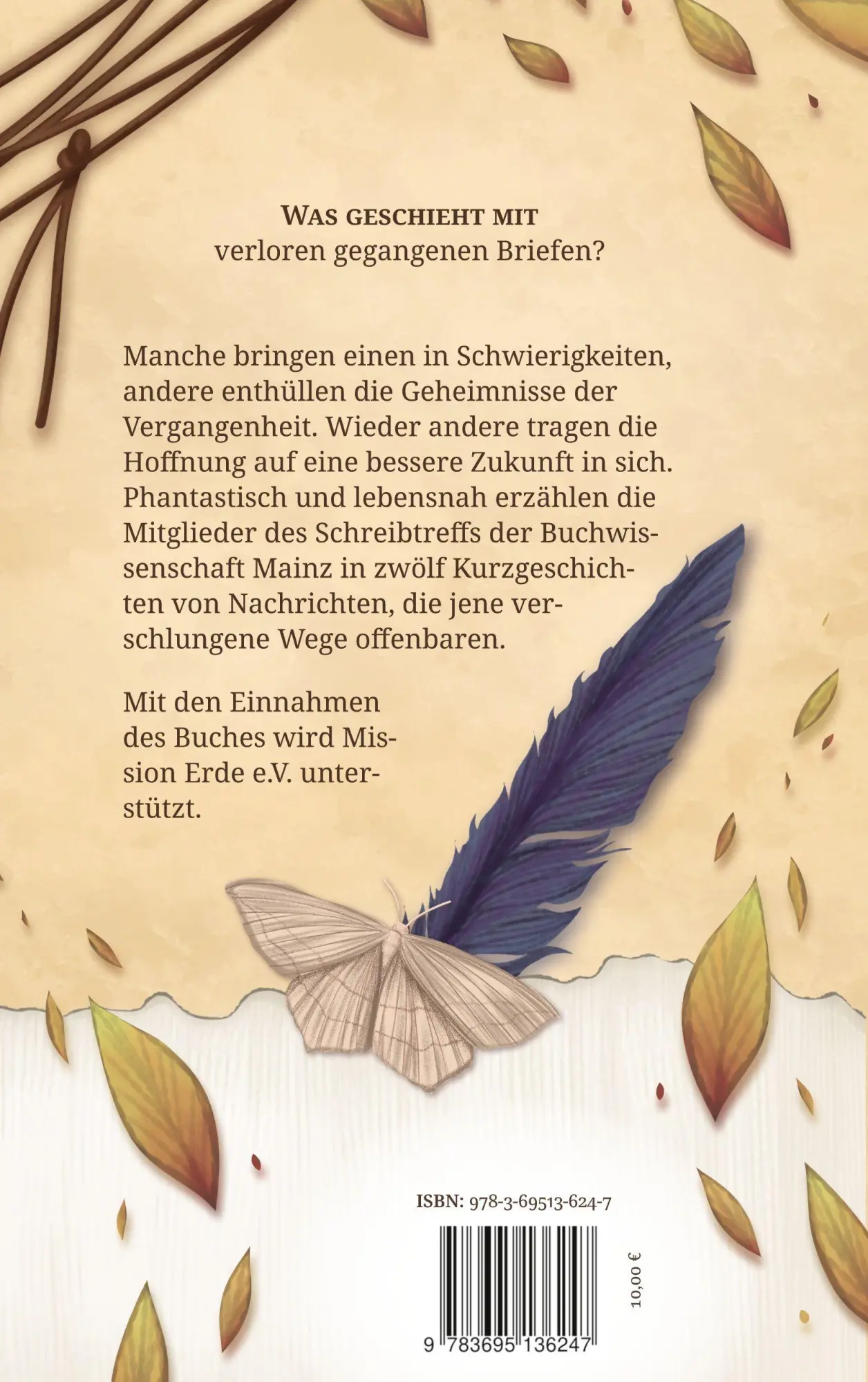 Rückseite: 9783695136247 | Verlorene Briefe | Hannah Sophie Schmitt (u. a.) | Taschenbuch | 2025
