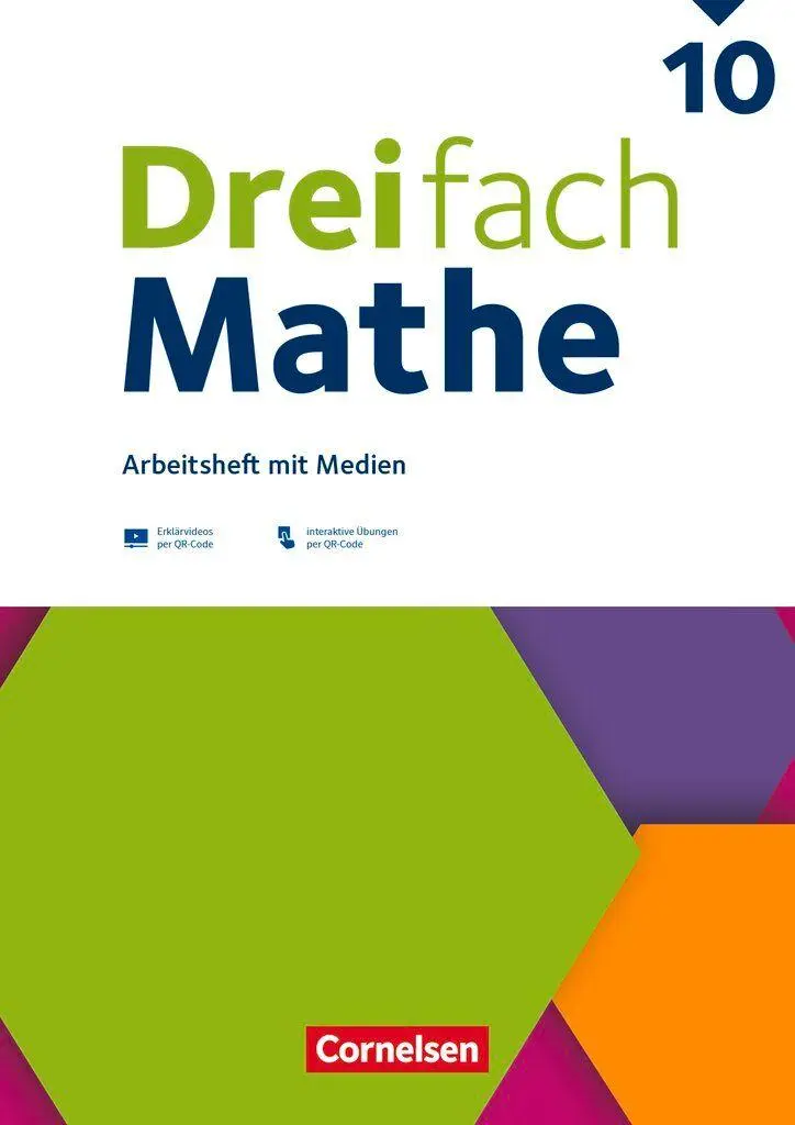 Cover: 9783060436347 | Dreifach Mathe 10. Schuljahr - Ausgabe 2021 - Arbeitsheft mit...