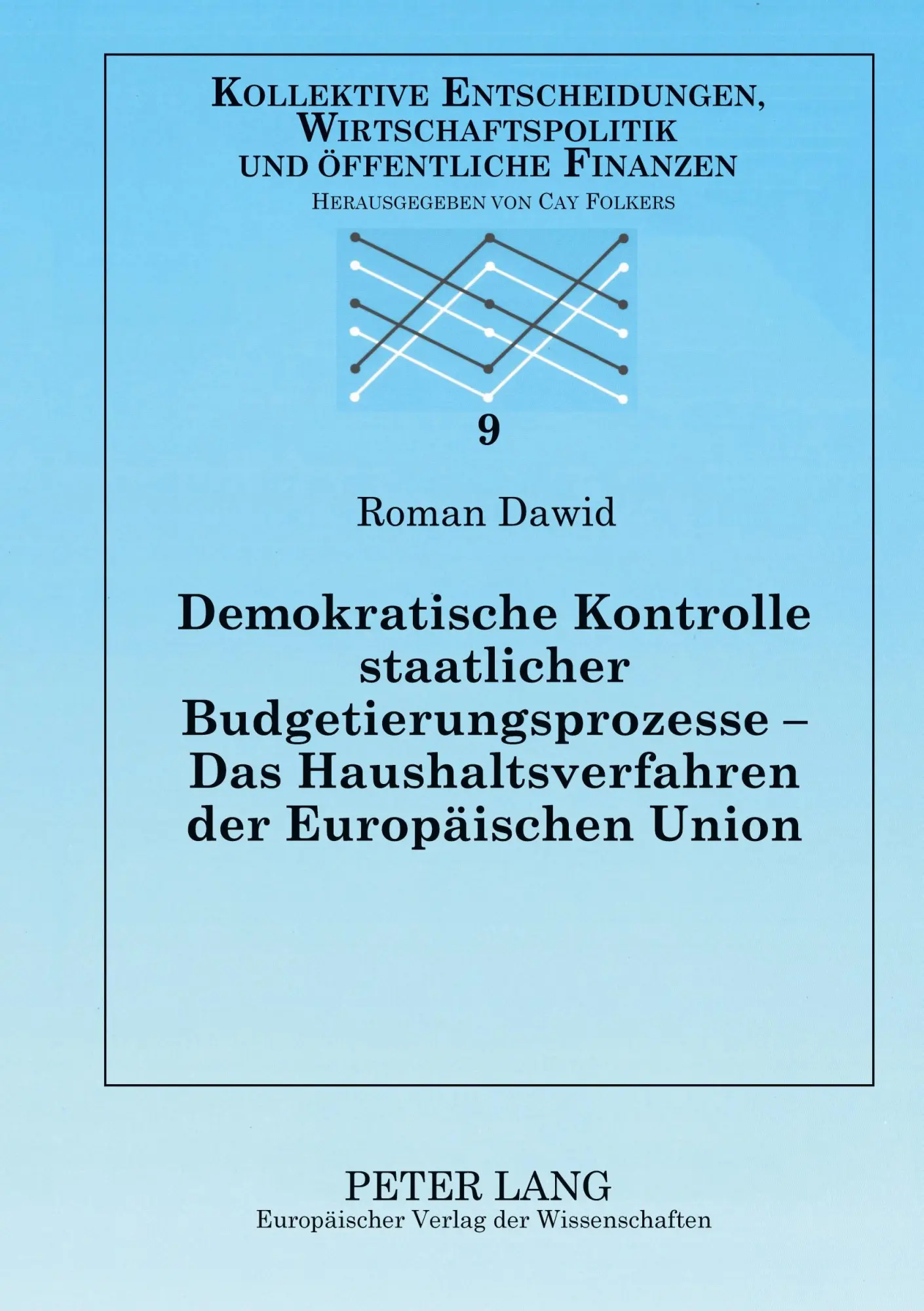 Cover: 9783631386347 | Demokratische Kontrolle staatlicher Budgetierungsprozesse - Das...