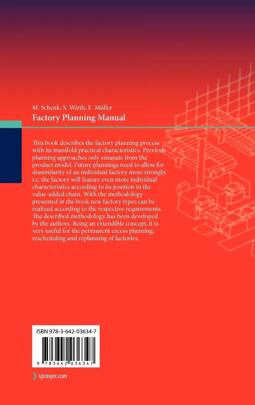 Rückseite: 9783642036347 | Factory Planning Manual | Michael Schenk (u. a.) | Buch | xii | 2009