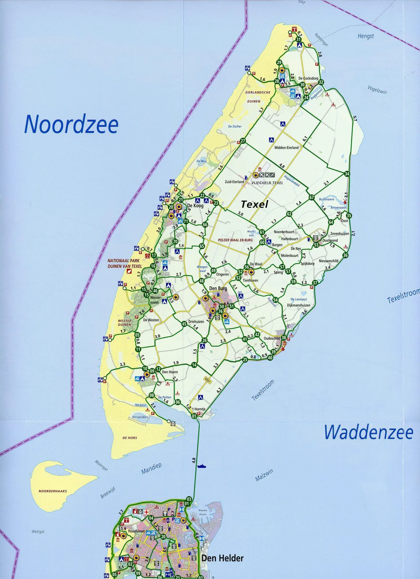 Bild: 9789018046347 | Wadden Eilanden (Texel / Vlieland / Terschelling / Ameland /...