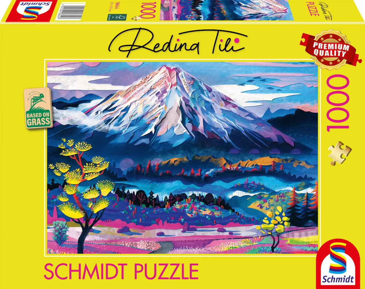 Cover: 4001504586447 | Die Ruhe des Berges | Puzzles Redina Tili 1.000 Teile | Spiel | 58644