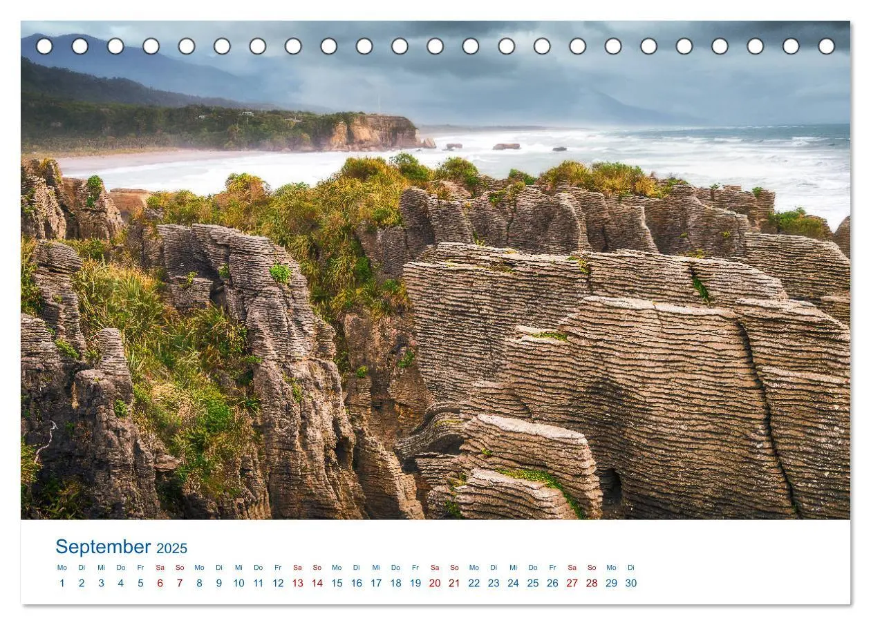 Bild: 9783435116447 | Neuseeland - Das andere Ende der Welt (Tischkalender 2025 DIN A5...
