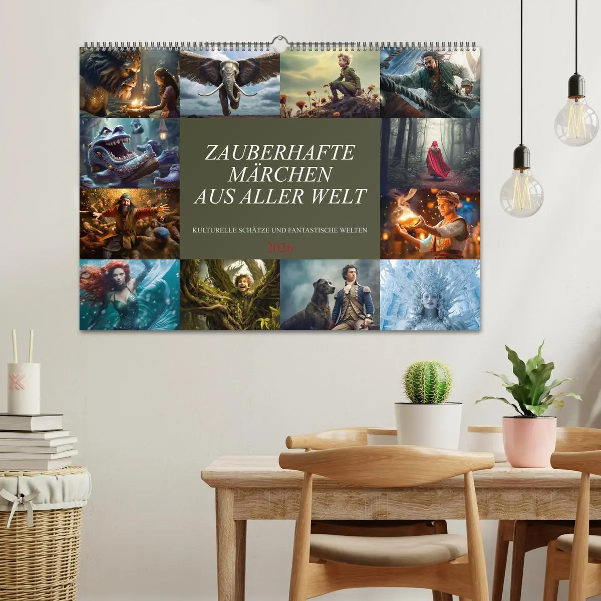 Bild: 9783457516447 | Zauberhafte Märchen aus aller Welt (Wandkalender 2026 DIN A2 quer),...