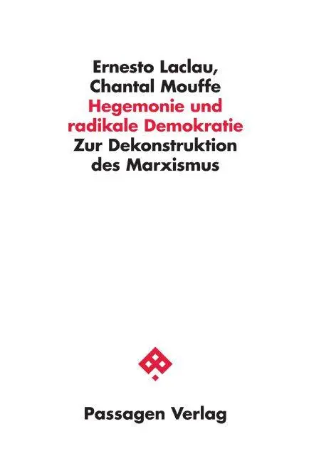 Cover: 9783709206447 | Hegemonie und radikale Demokratie | Zur Dekonstruktion des Marxismus