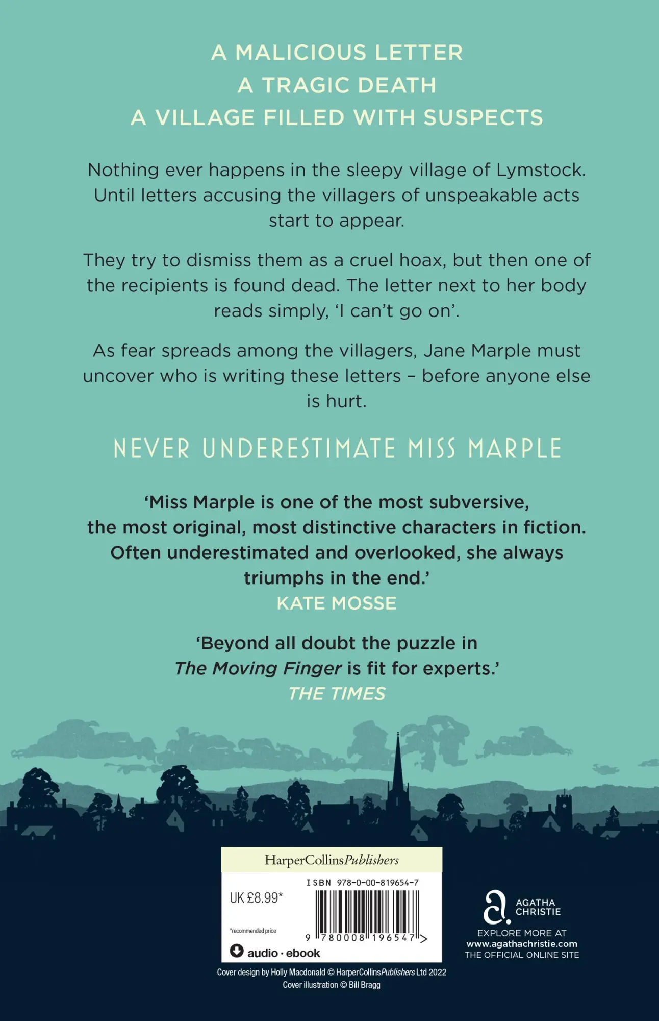 Rückseite: 9780008196547 | The Moving Finger | Agatha Christie | Taschenbuch | Miss Marple | 2016