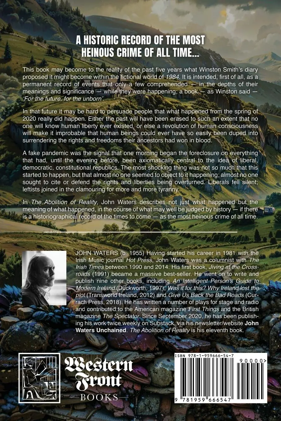 Rückseite: 9781959666547 | The Abolition of Reality | A First Draft of the End of History | Buch