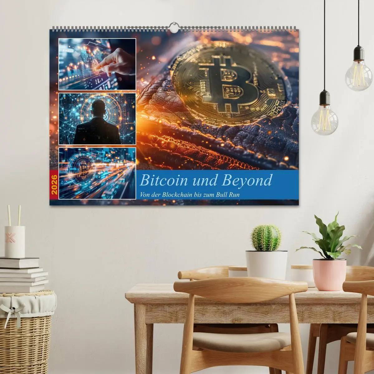 Bild: 9783457366547 | Bitcoin und Beyond (Wandkalender 2026 DIN A2 quer), CALVENDO...