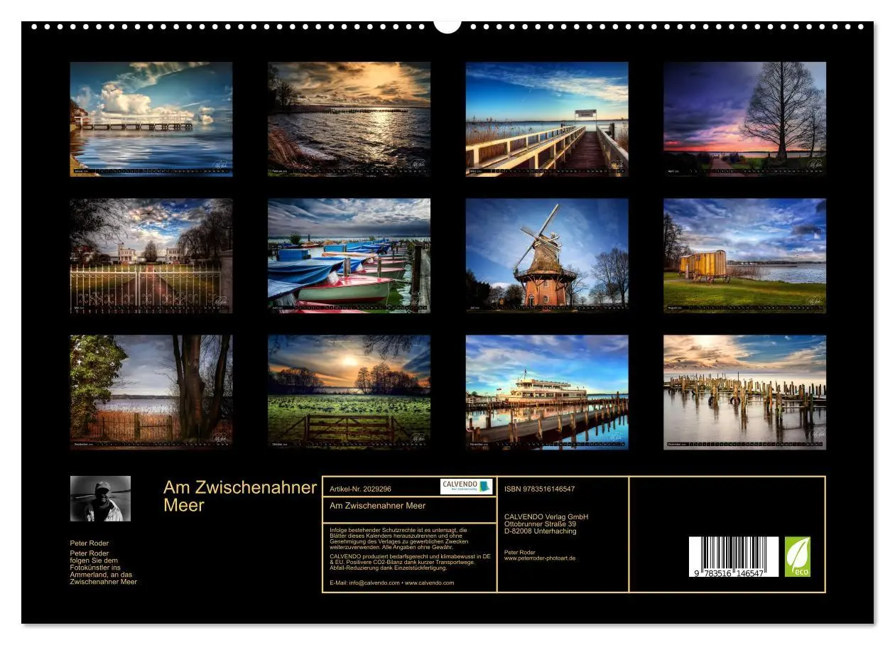 Bild: 9783516146547 | Am Zwischenahner Meer (hochwertiger Premium Wandkalender 2026 DIN...