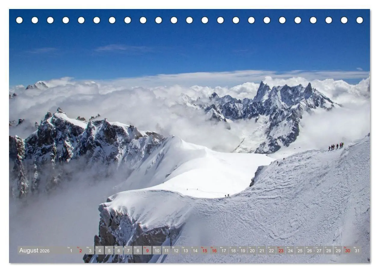 Bild: 9783516696547 | Mont Blanc - Krone der Alpen (Tischkalender 2026 DIN A5 quer),...