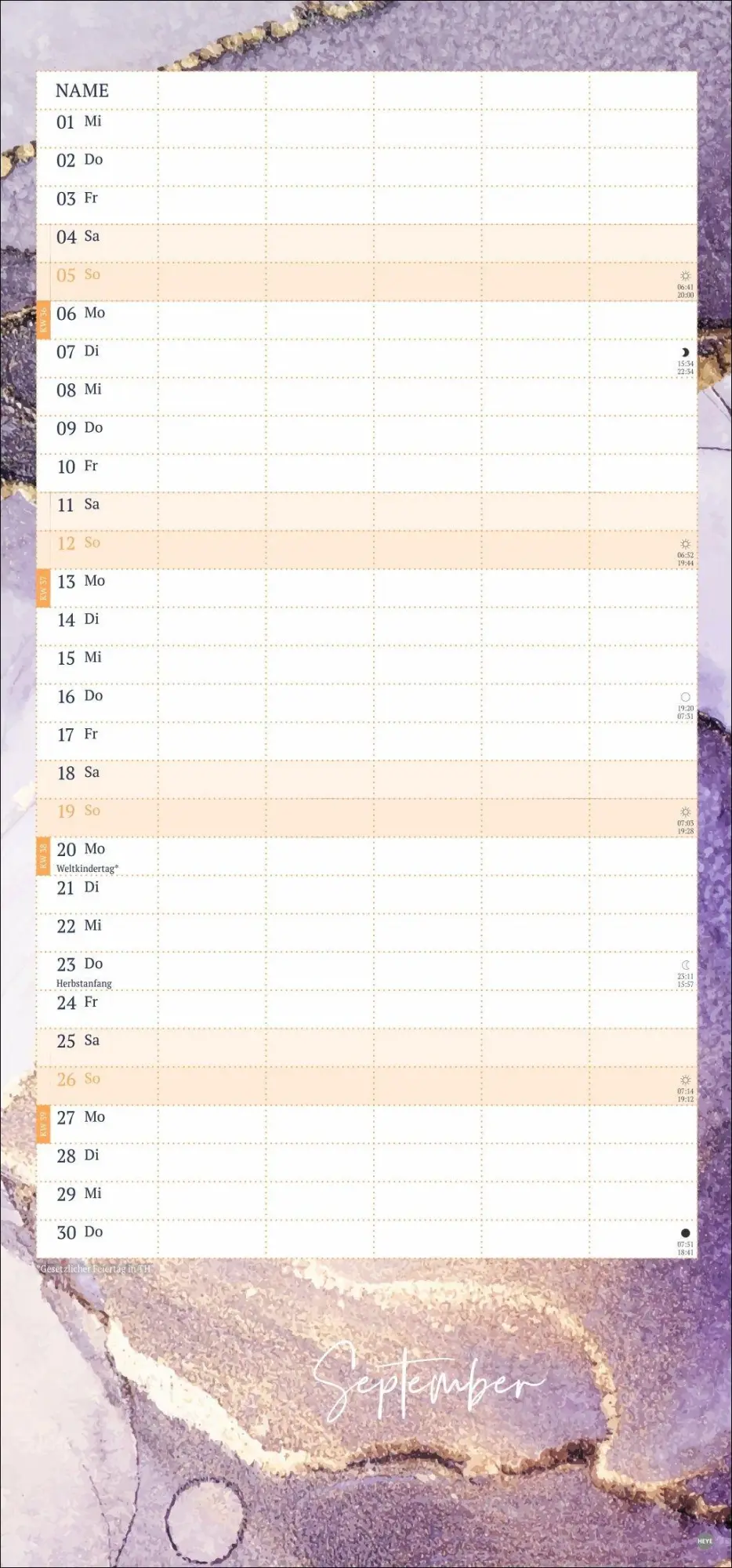 Bild: 9783756416547 | Watercolor Familienplaner 2027 | Kalender | Familienplaner Athesia