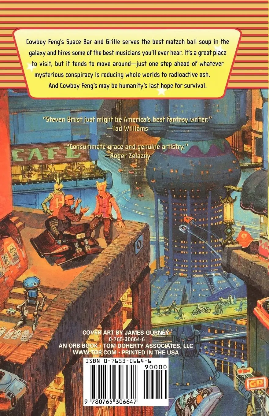 Rückseite: 9780765306647 | Cowboy Feng's Space Bar and Grille | Steven Brust | Taschenbuch | 2003