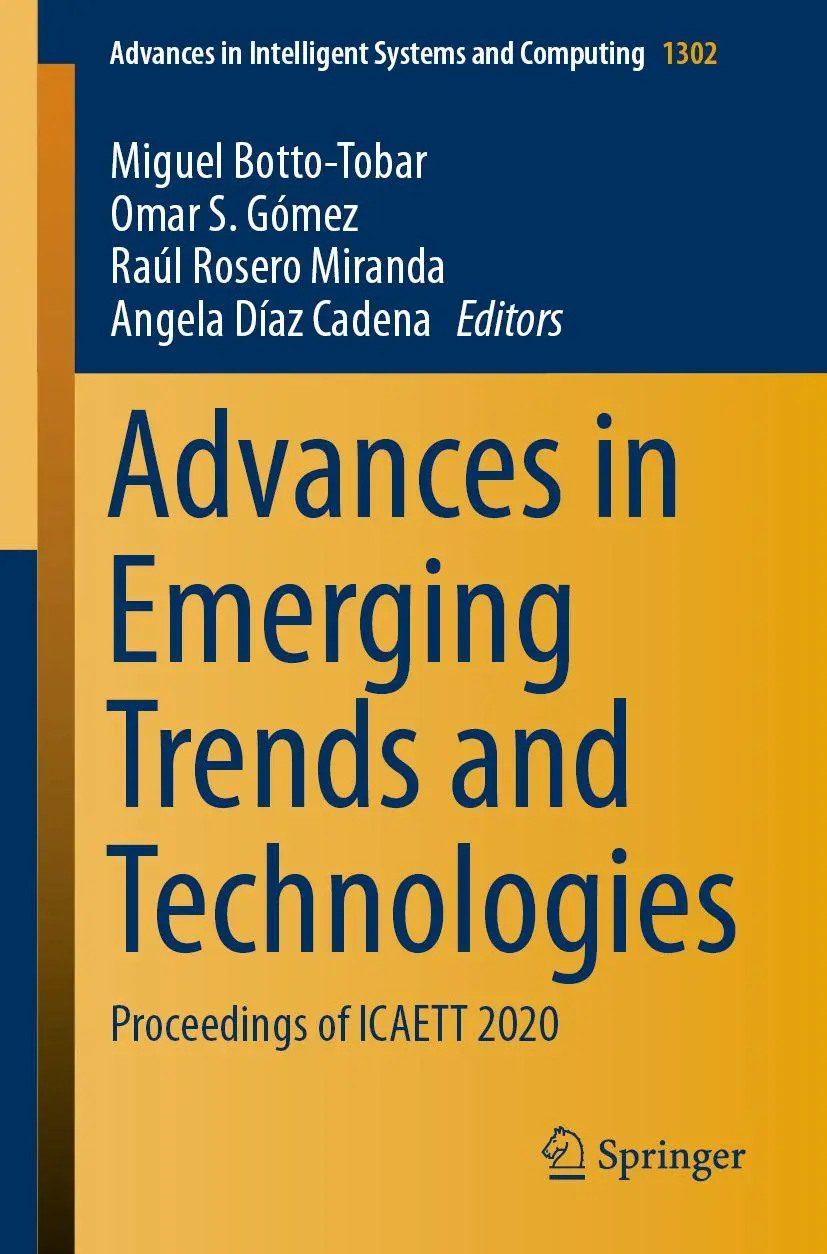 Cover: 9783030636647 | Advances in Emerging Trends and Technologies | Botto-Tobar (u. a.)