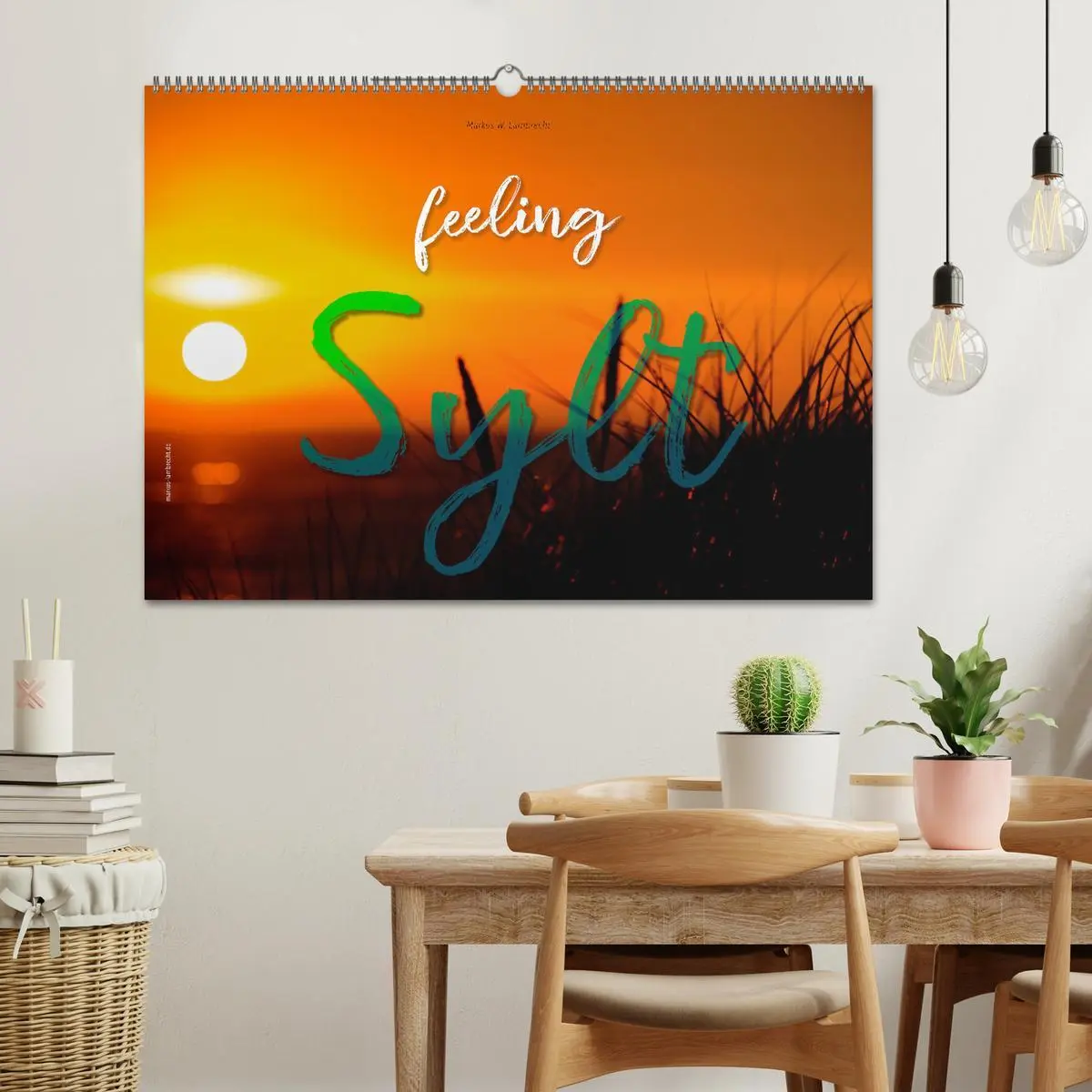Bild: 9783457596647 | feeling Sylt (Wandkalender 2026 DIN A2 quer), CALVENDO Monatskalender