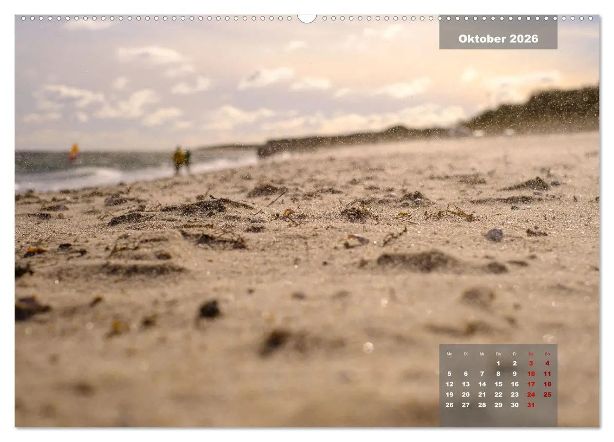 Bild: 9783457596647 | feeling Sylt (Wandkalender 2026 DIN A2 quer), CALVENDO Monatskalender