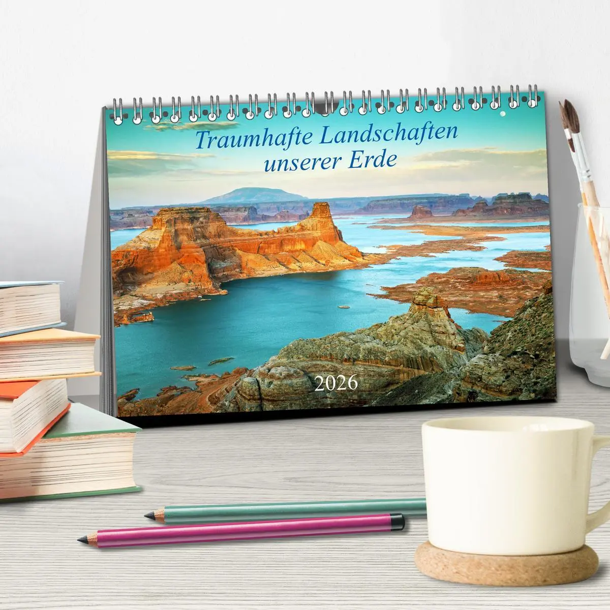 Bild: 9783457666647 | Traumhafte Landschaften unserer Erde (Tischkalender 2026 DIN A5...