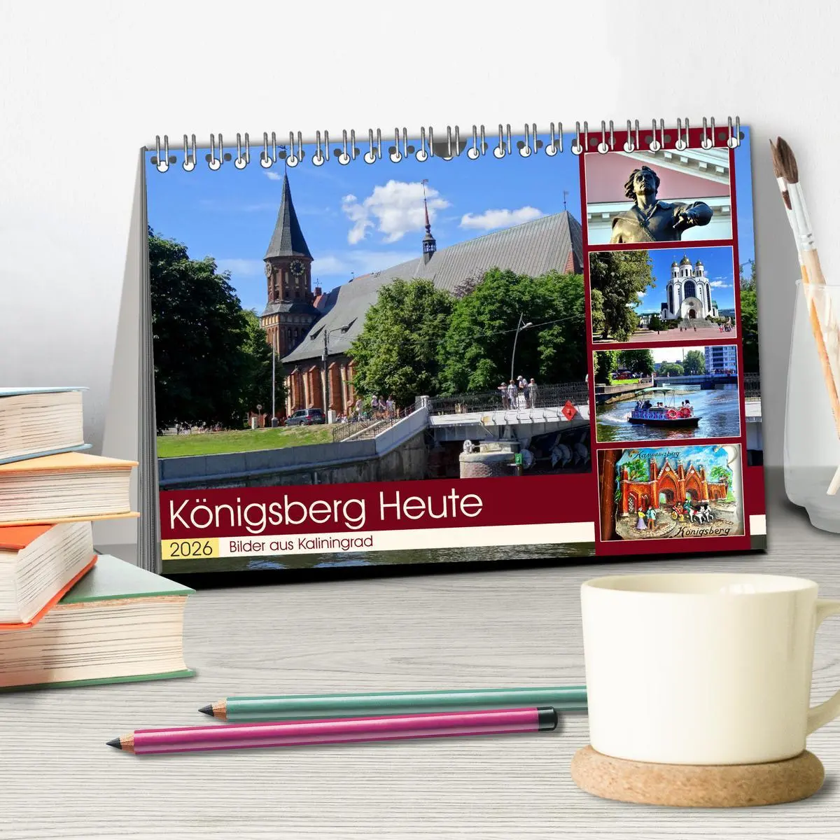 Bild: 9783457806647 | KÖNIGSBERG HEUTE - Bilder aus Kaliningrad (Tischkalender 2026 DIN...