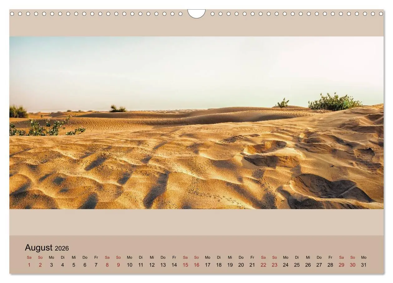 Bild: 9783457976647 | Impressions of Dubai 2026 (Wandkalender 2026 DIN A3 quer), CALVENDO...