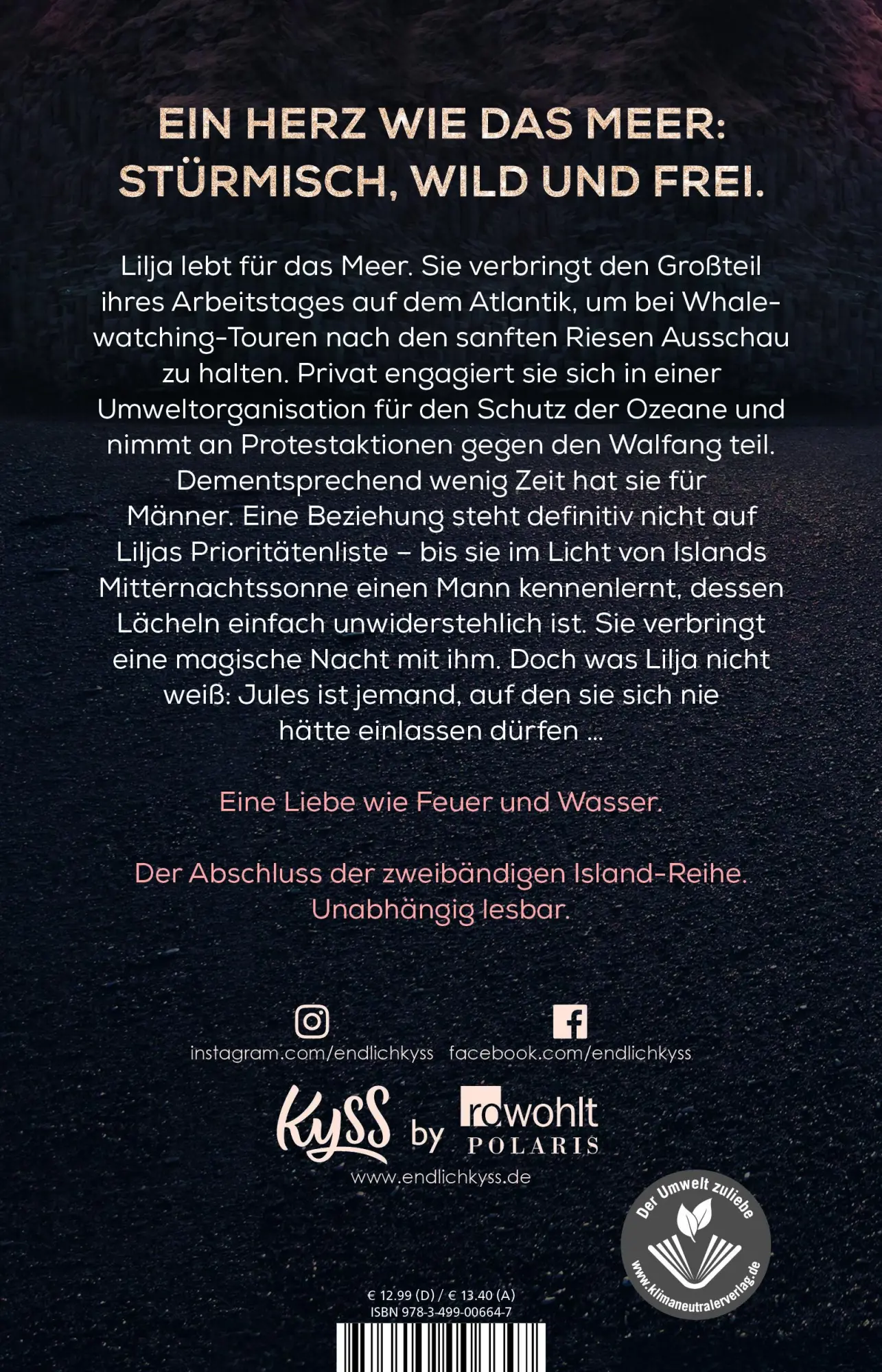 Rückseite: 9783499006647 | The Sea in your Heart | Kira Mohn | Taschenbuch | Island-Reihe | 2022