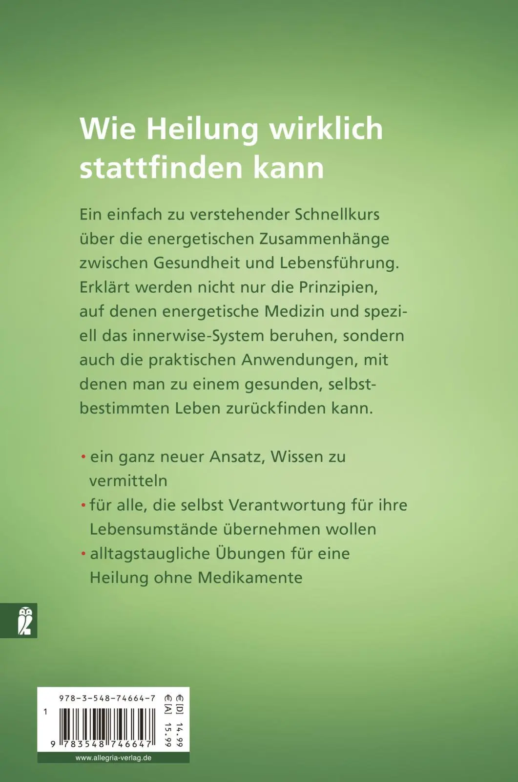 Rückseite: 9783548746647 | Ein Kurs im Heilen | Energetische Medizin für uns alle | Uwe Albrecht