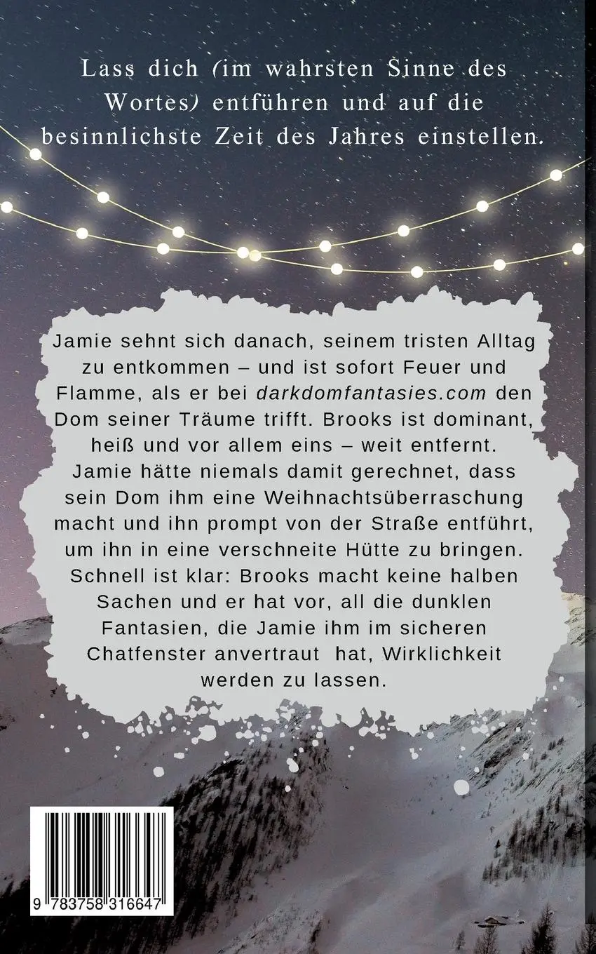 Rückseite: 9783758316647 | Berührt | eine (kinky) weihnachtsgeschichte | Katy Raze | Taschenbuch