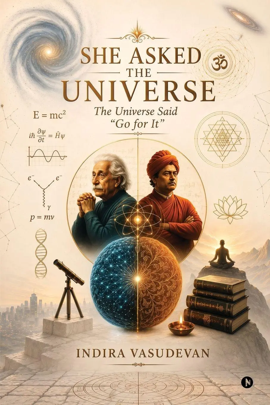 Cover: 9798907226647 | She Asked The Universe | The Universe Said "Go For It" | Vasudevan
